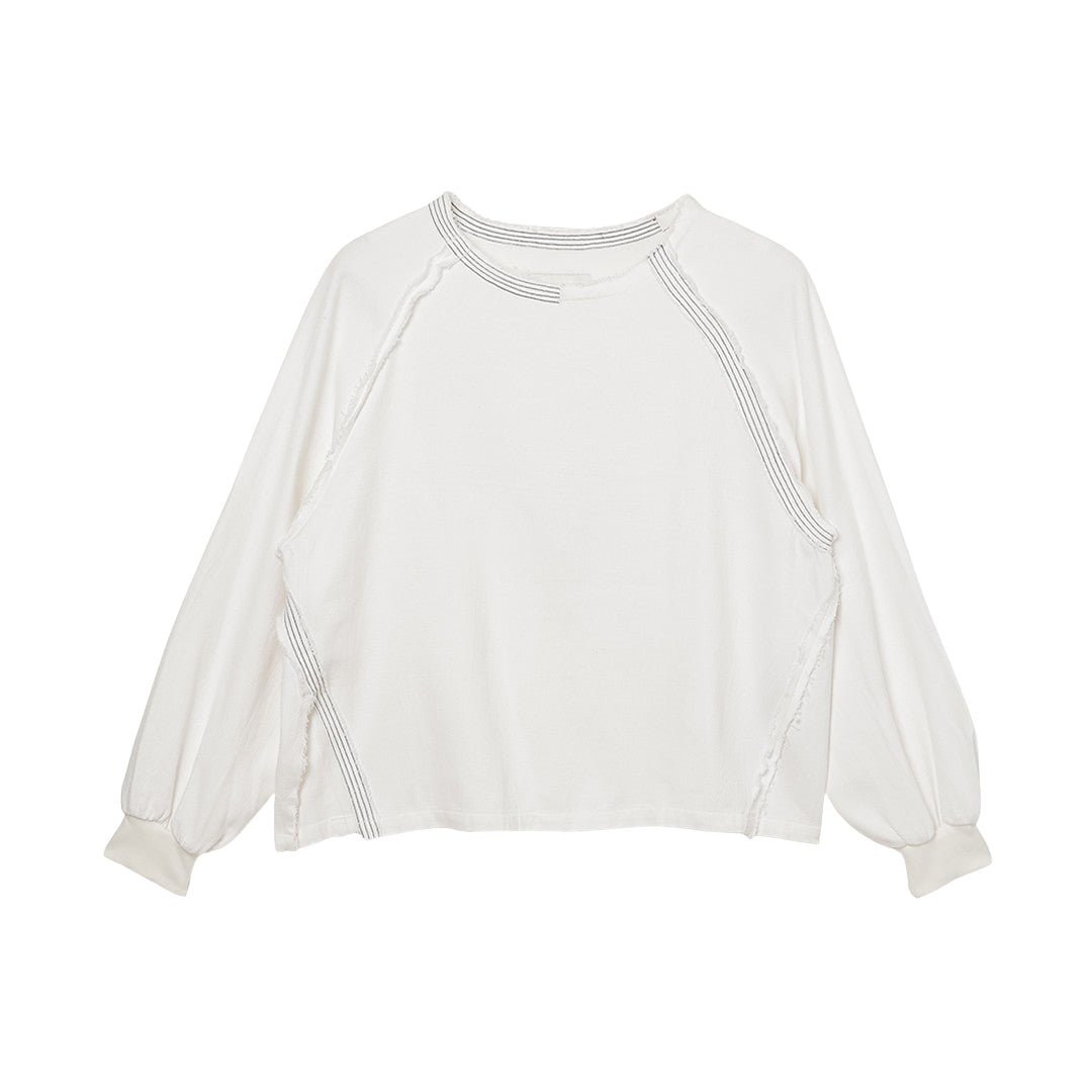 Play Contrast Stitch Top 40tw Khadi