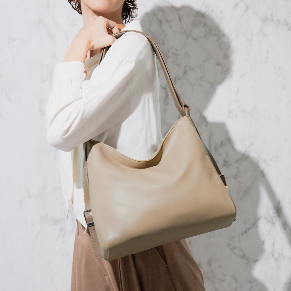 Yozora 2 Way Bag M (Nappa Milling)