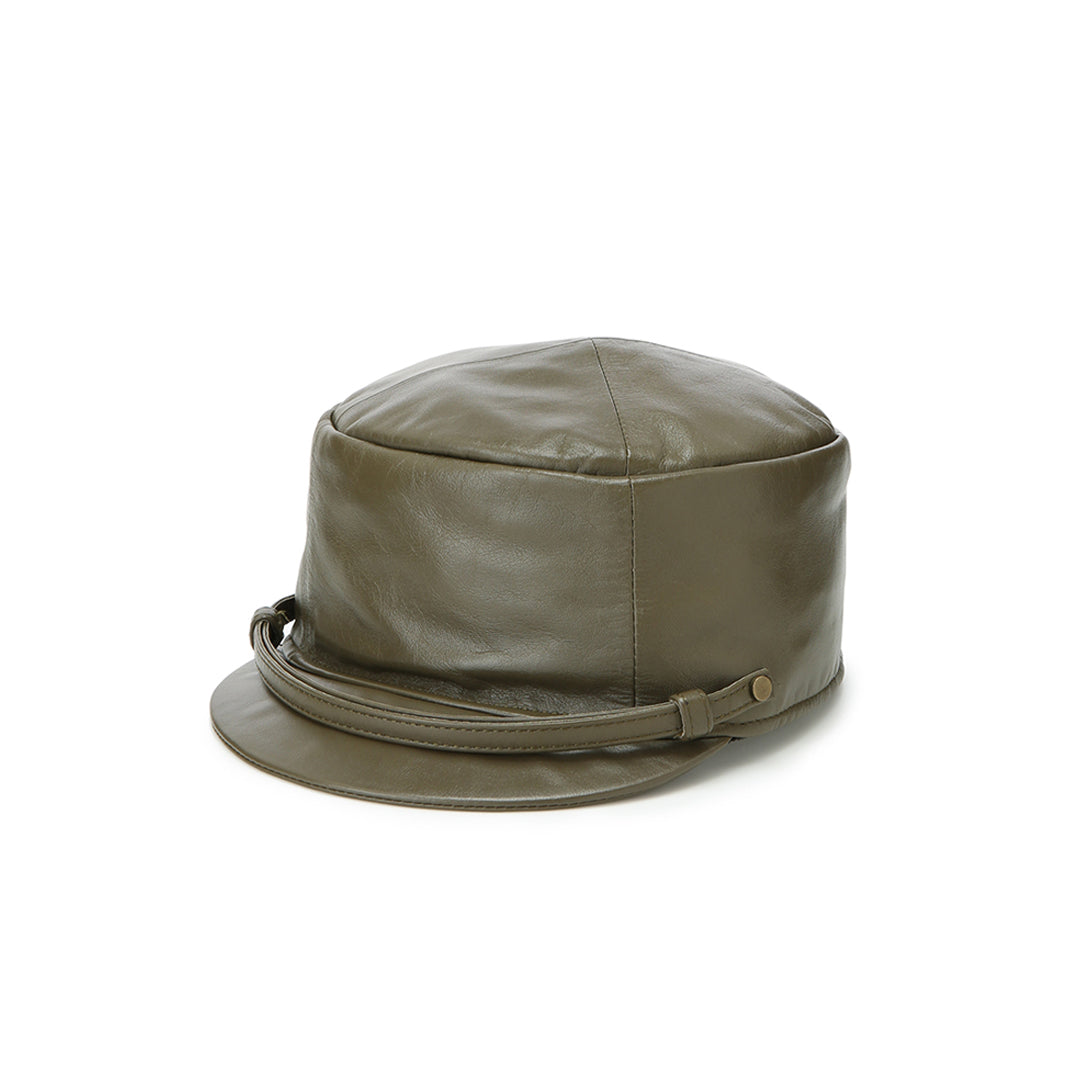 Koiki Leather Work Cap