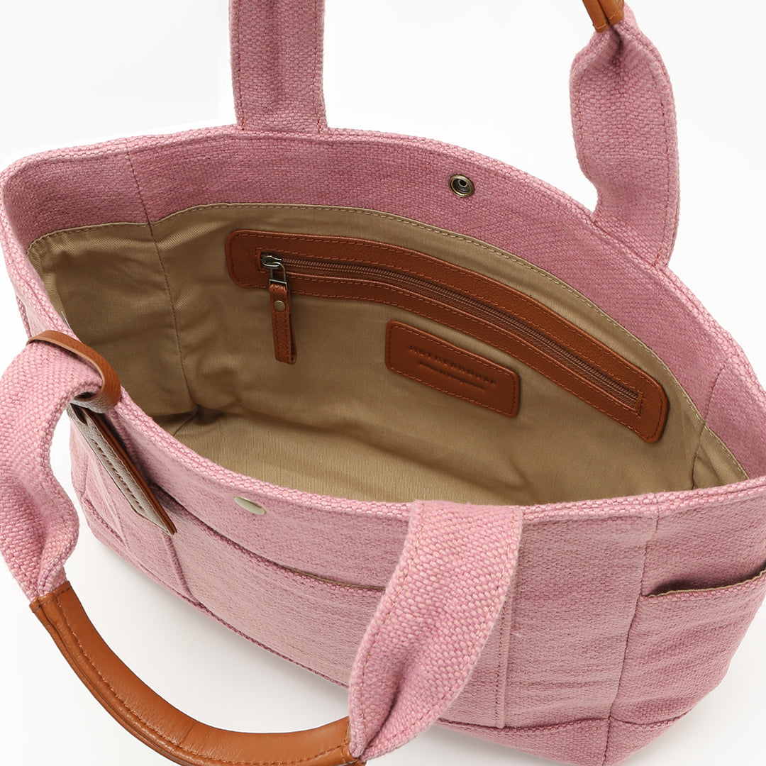 Washed Jute Lunch Bag