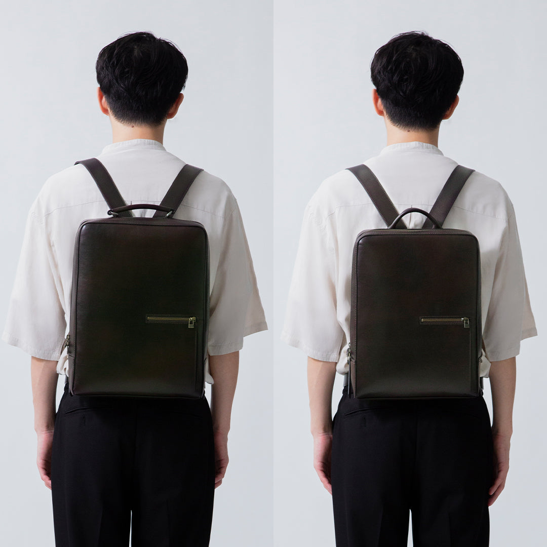 Antique Square Backpack Slim