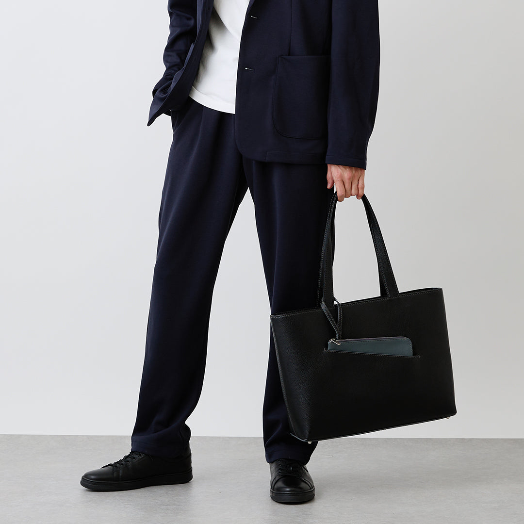 Linear Zip Tote