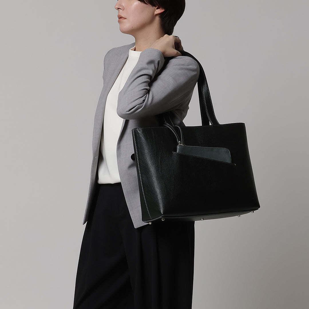 Linear Zip Tote