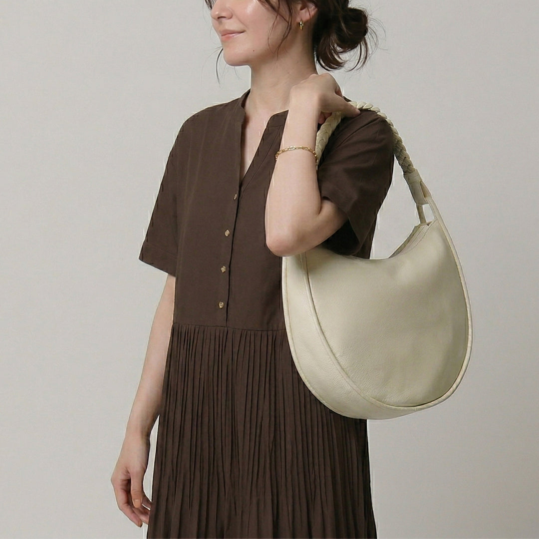 Round Moon 2 Way Tote