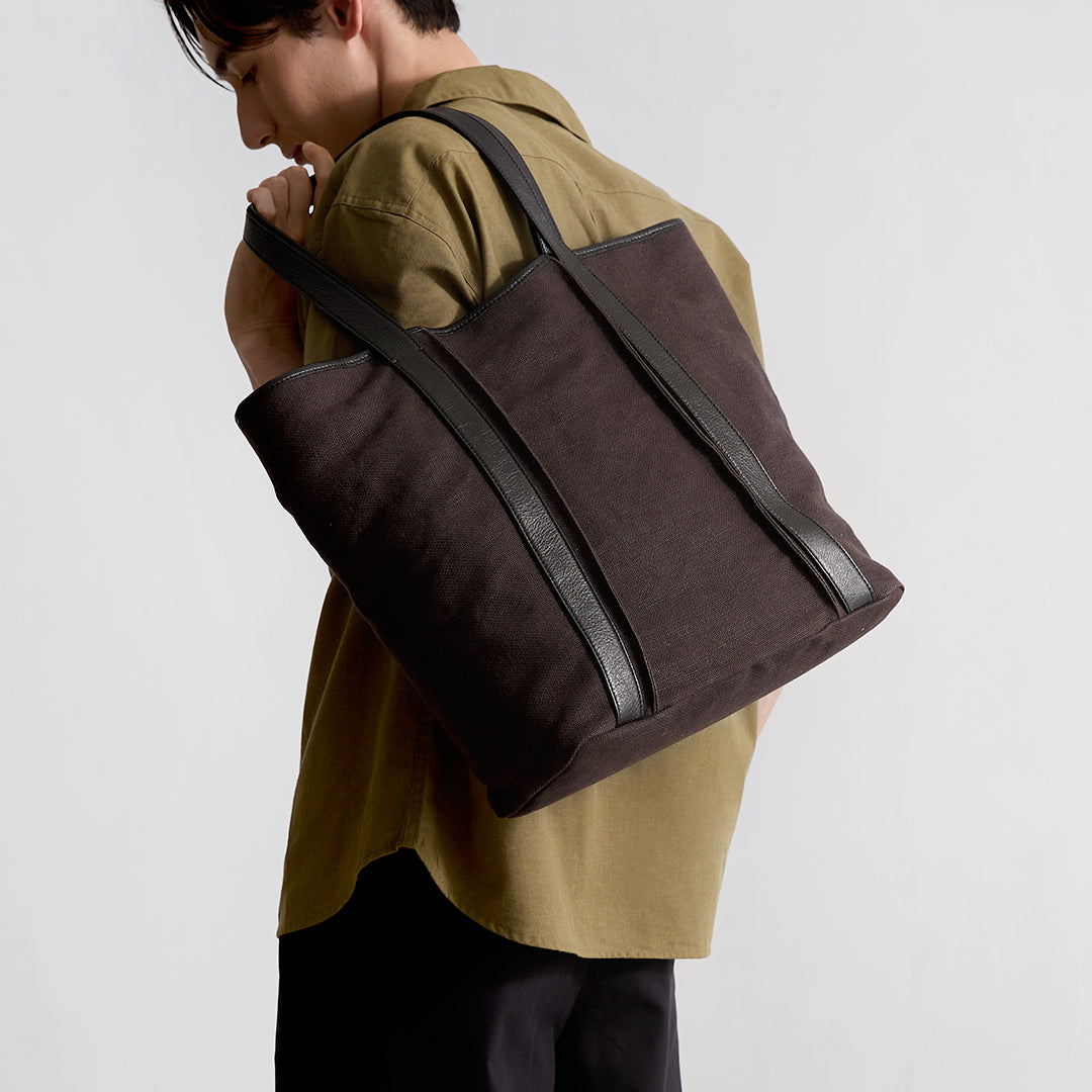 Washed Jute Daily Tote L
