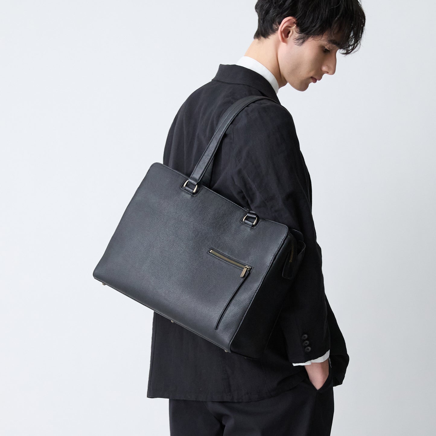 Grained Business Tote