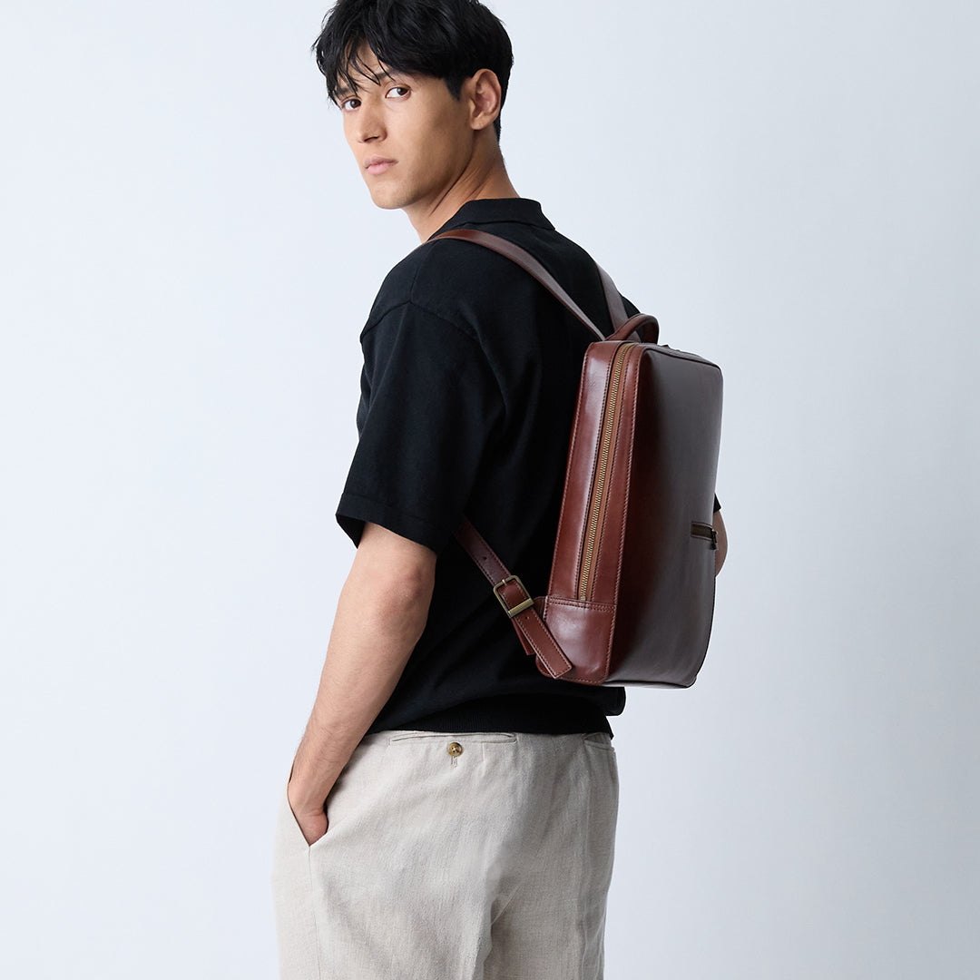Antique Square Backpack Slim