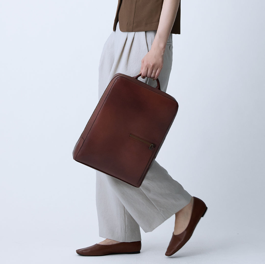 Antique Square Backpack Slim