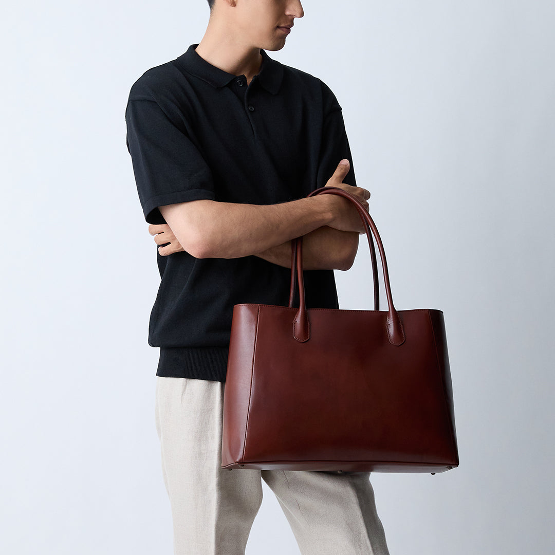 Antique Square Tote