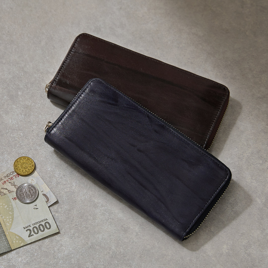 Minamo Round Long Wallet