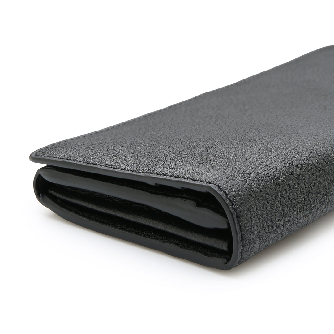 Dual Leather Long Wallet