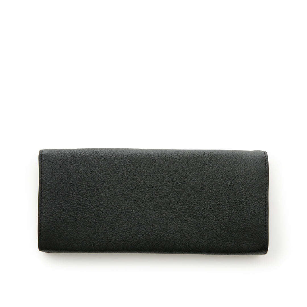 Dual Leather Long Wallet