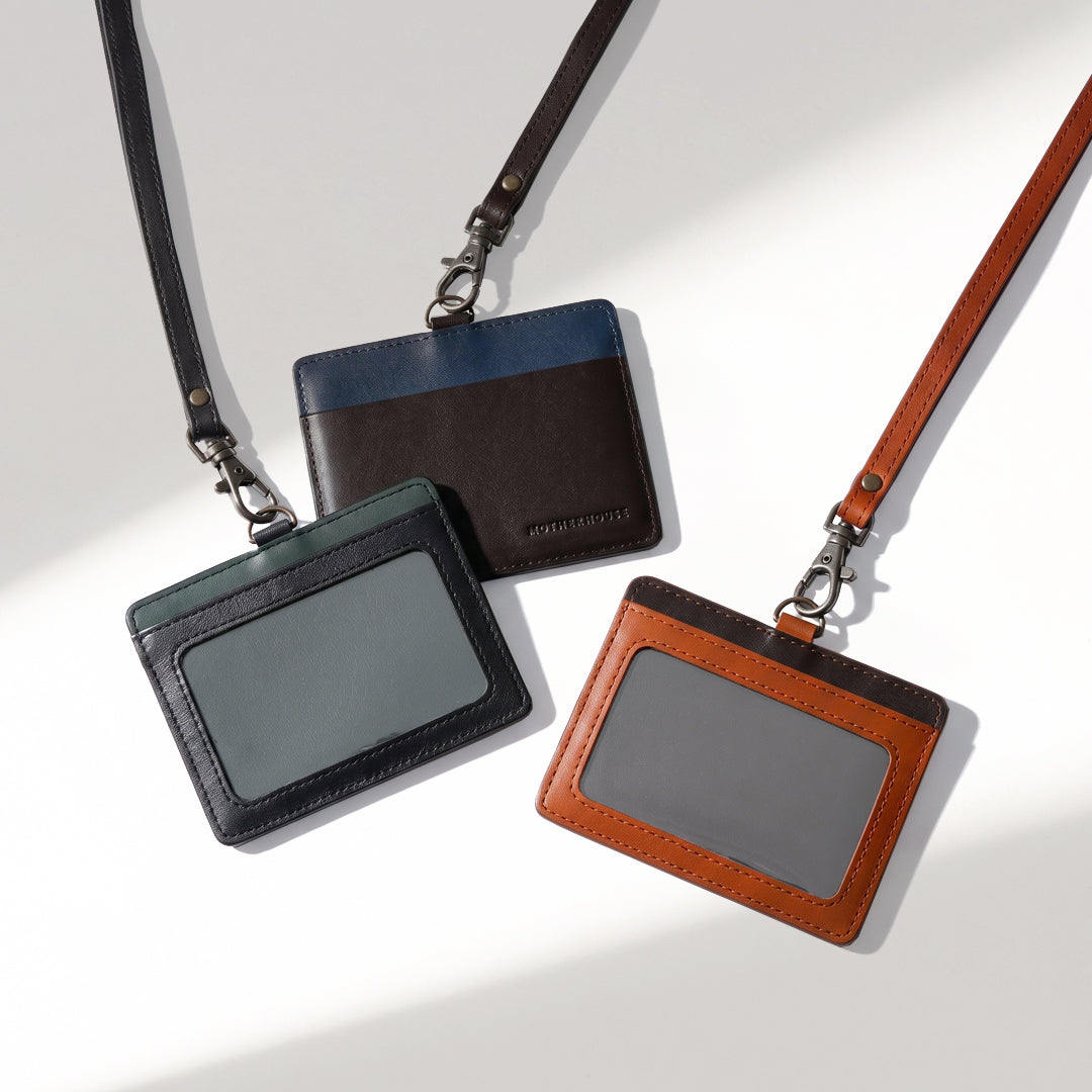 Bi-color Antique ID Holder