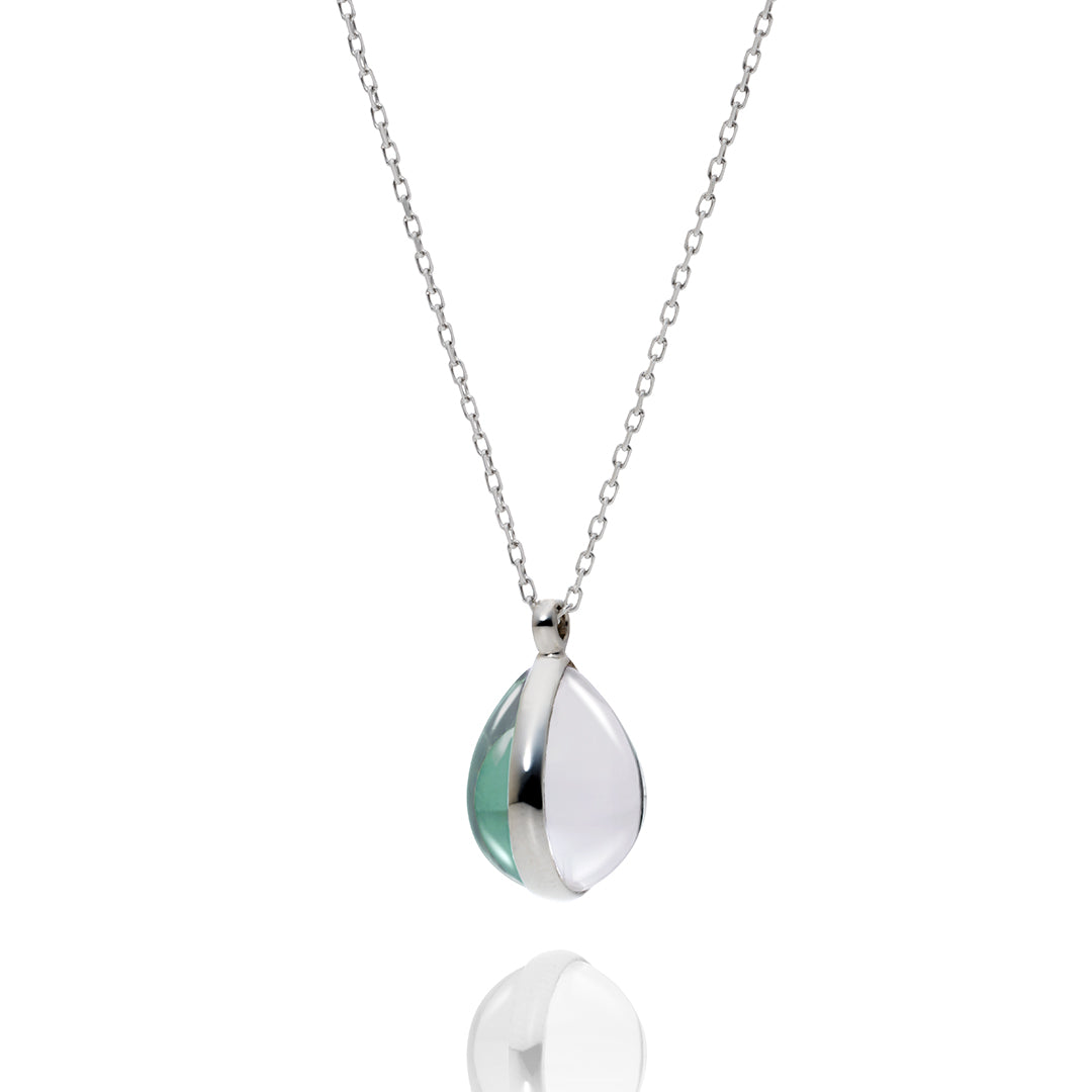 Day and Night (Shizuku silver) ネックレス