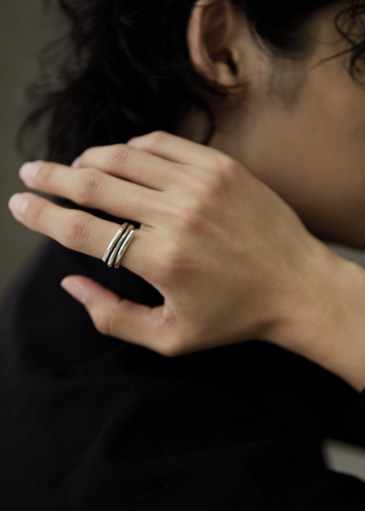 Ibushi Layered Line リング