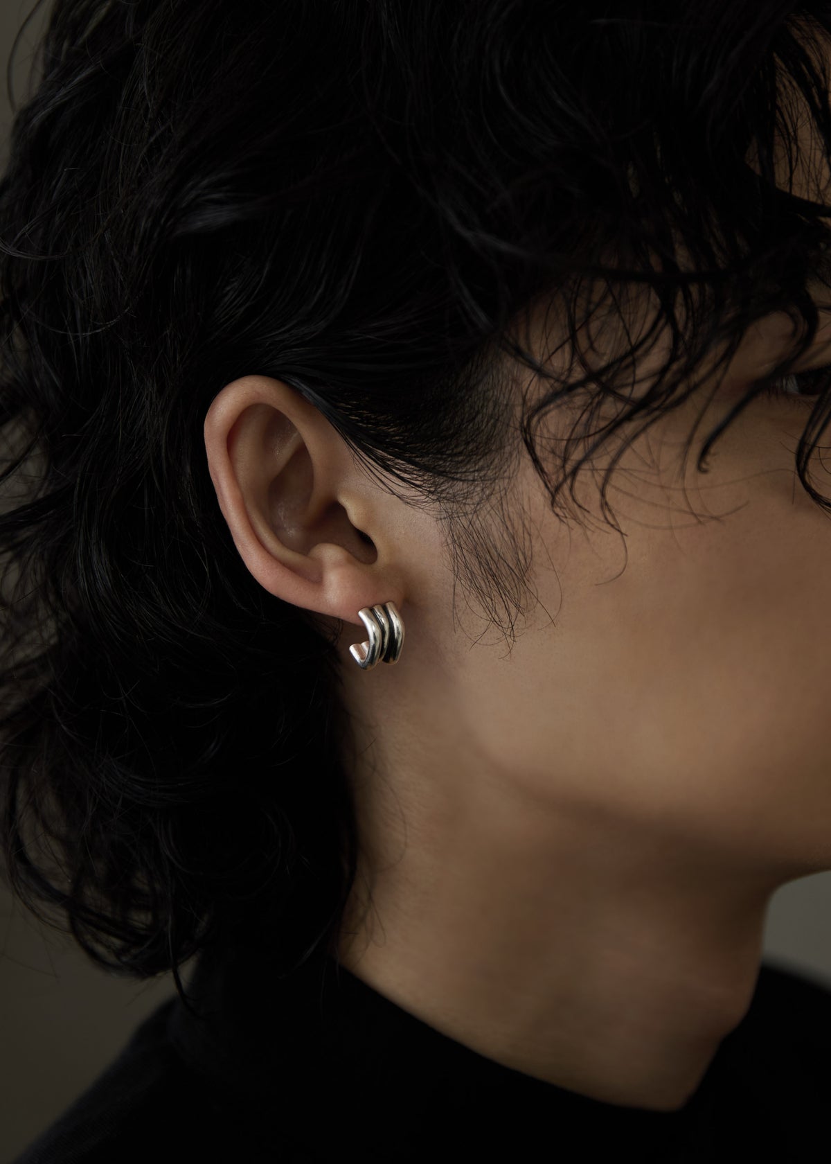 Ibushi Layered Line ピアス