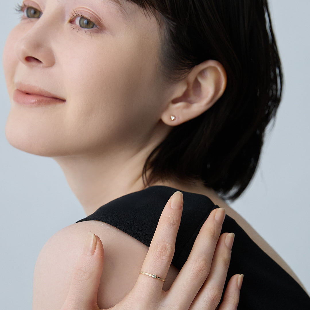 ひとつ星（Tataki）ピアス