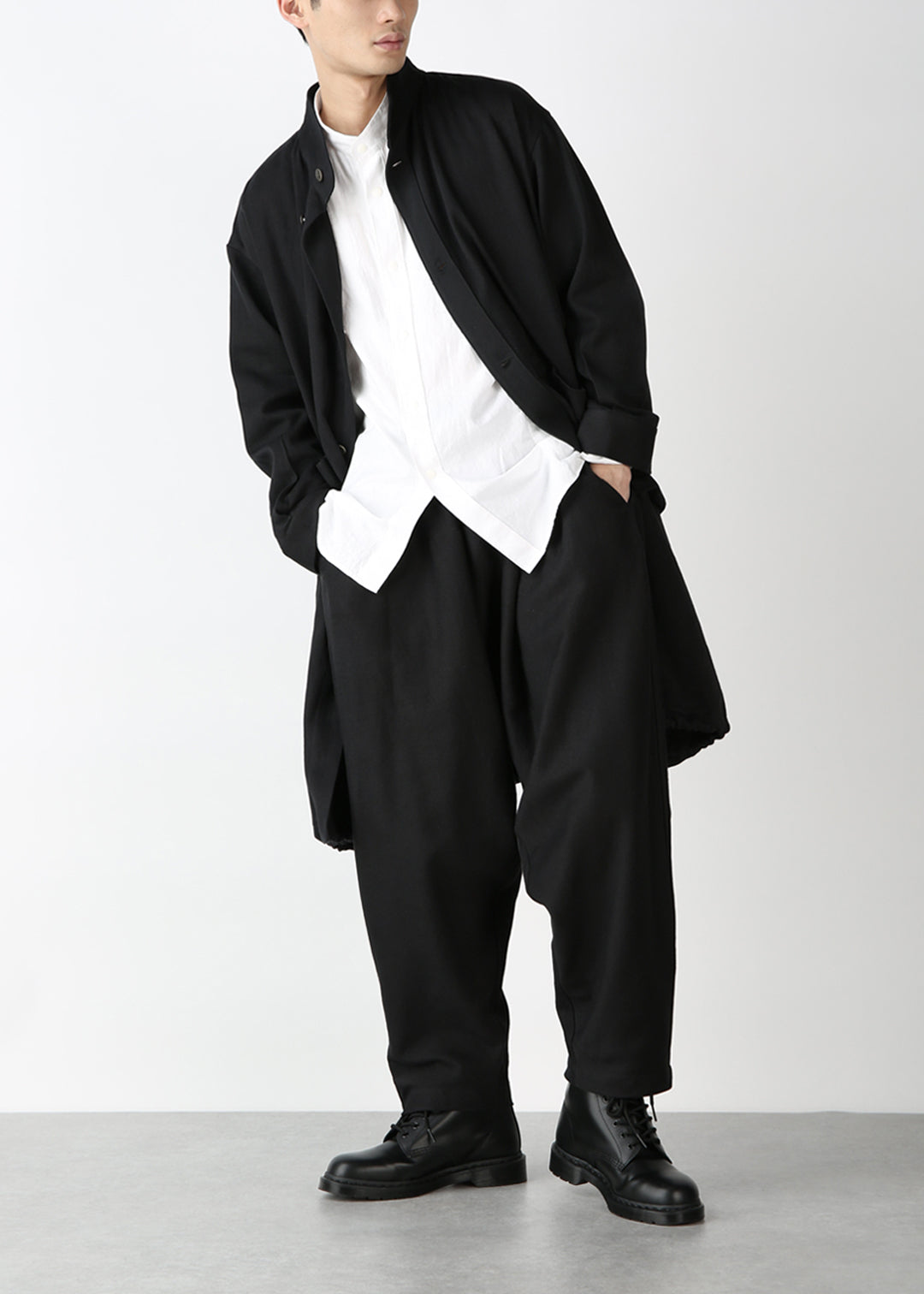 Matou Patch Pocket Coat 40tw Khadi