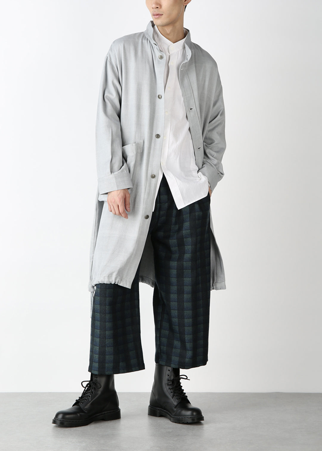 Matou Patch Pocket Coat 40tw Khadi
