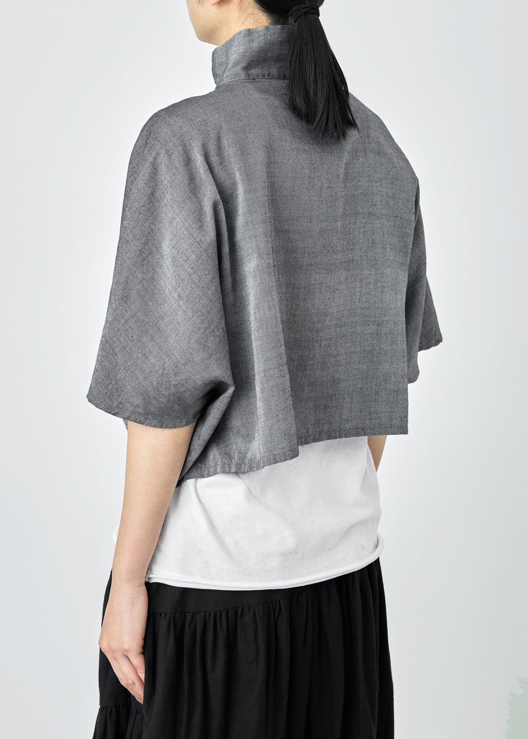 Hiyaku Bolero Shirt 150tw Khadi
