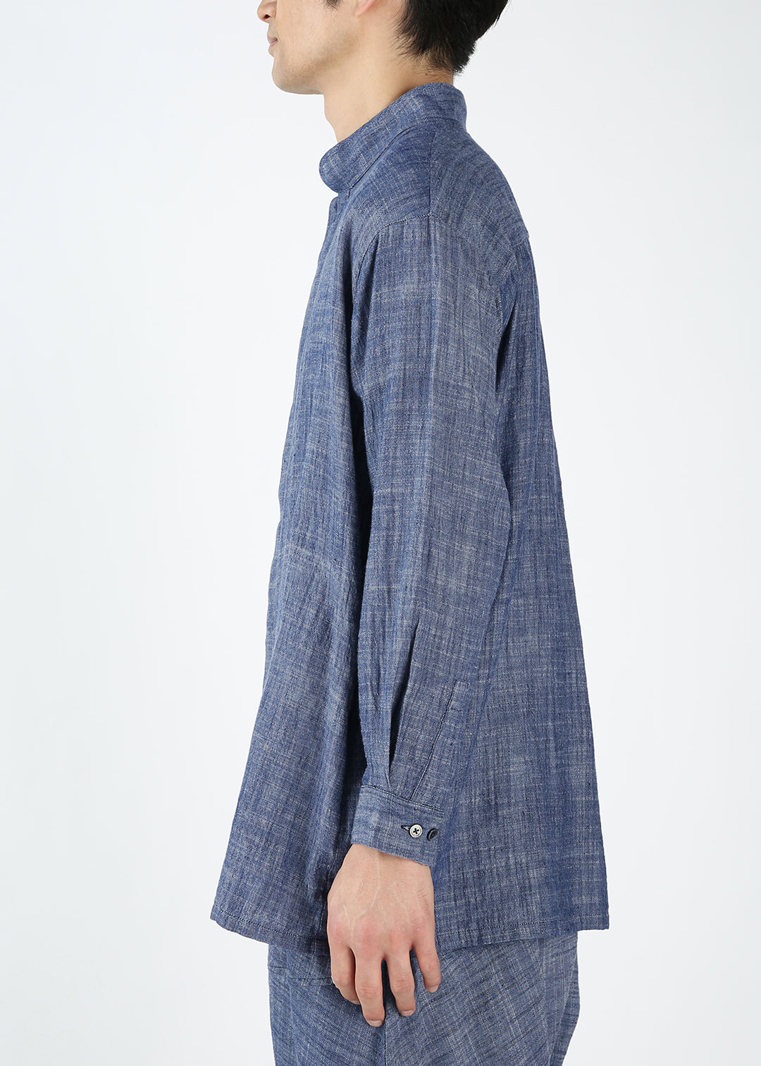 Kaname Hem Pocket Shirt 30s slab