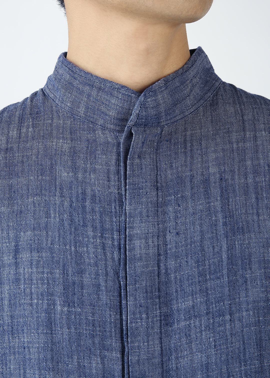 Kaname Hem Pocket Shirt 30s slab