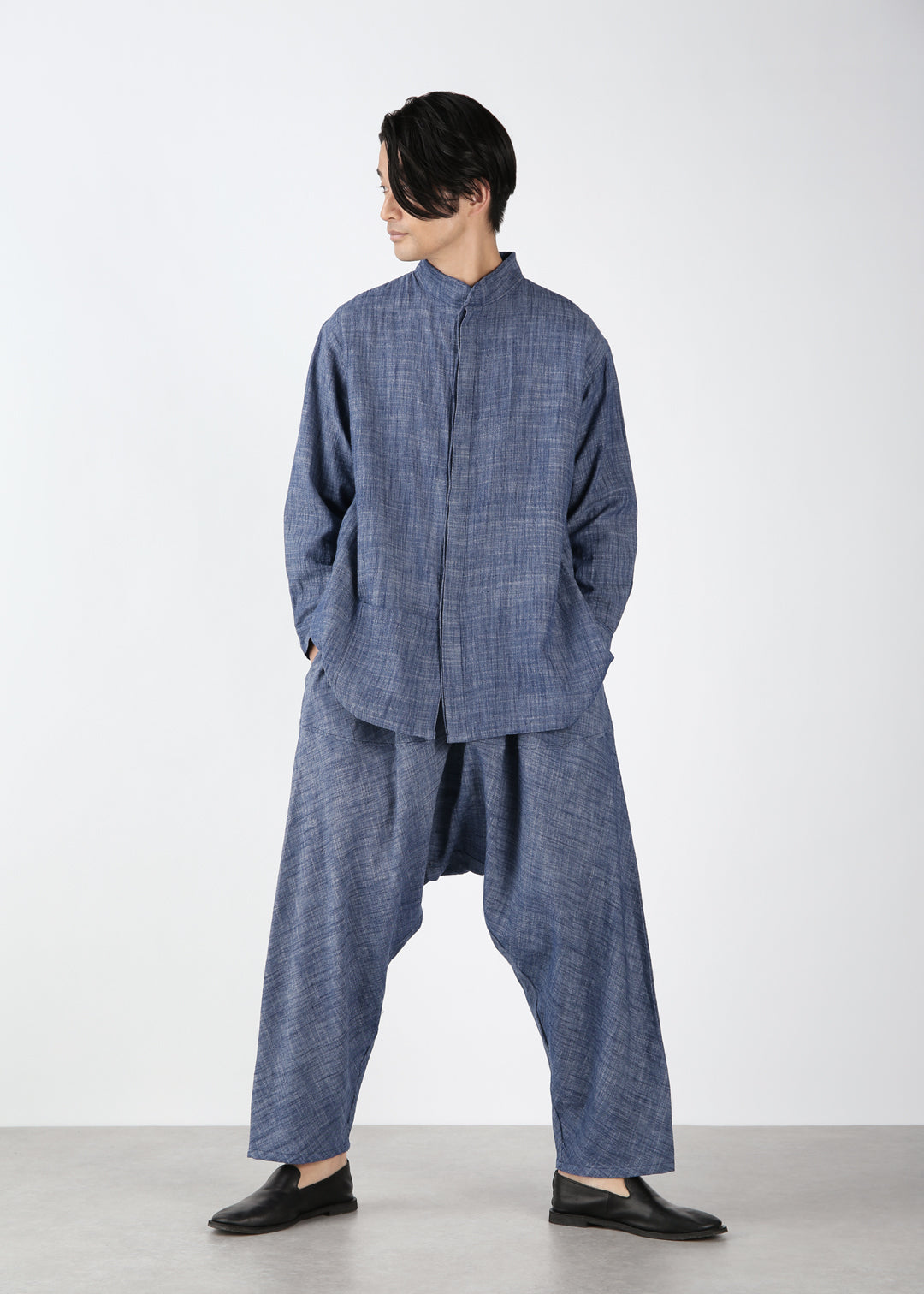 Kaname Hem Pocket Shirt 30s slab