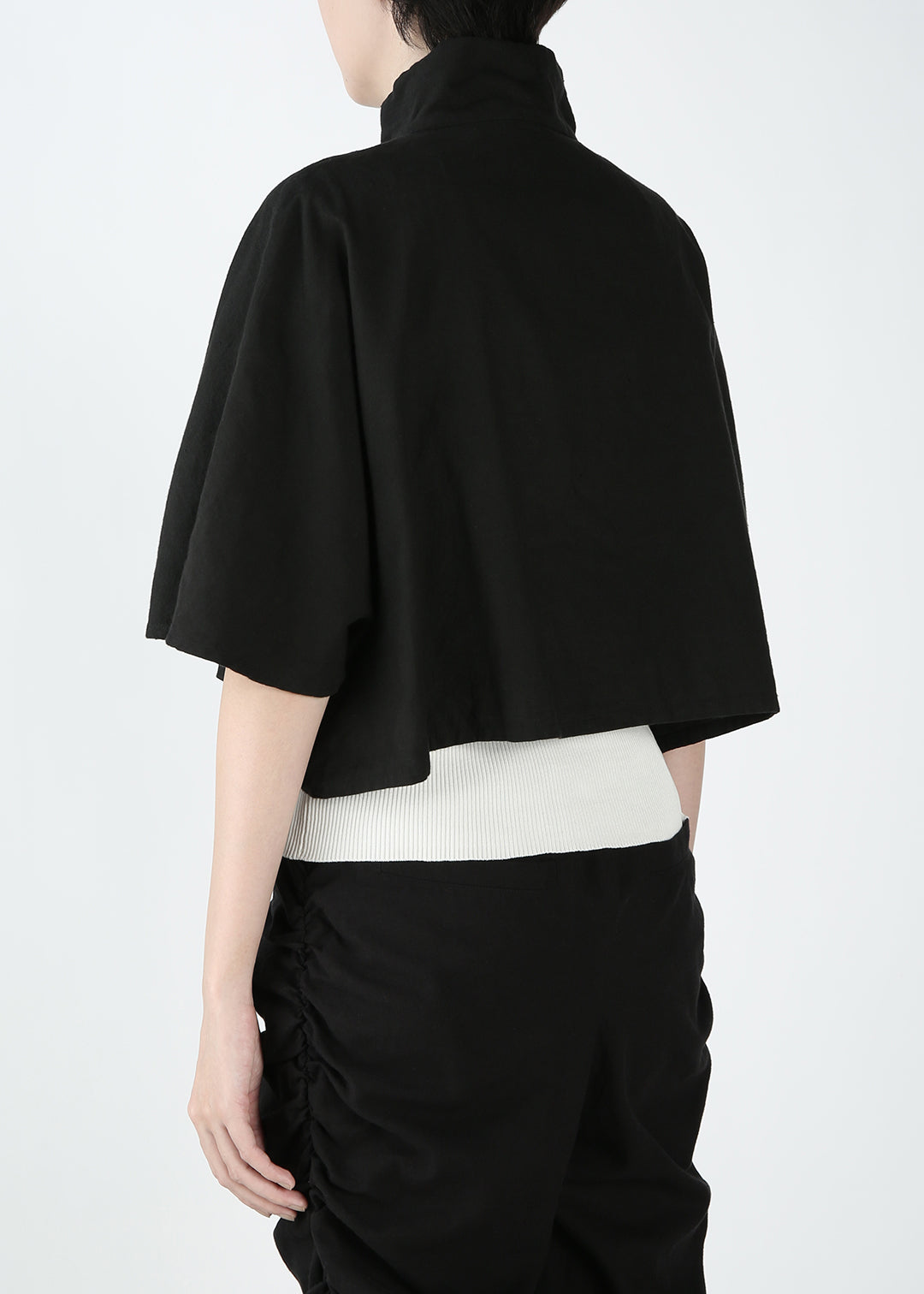 Hiyaku Bolero Shirt Linen Khadi