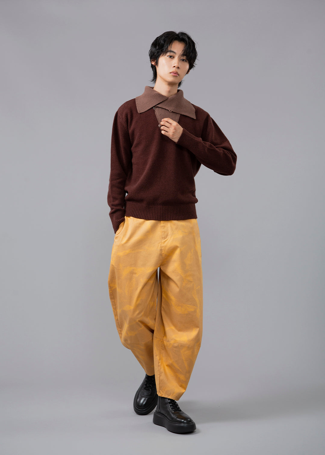 Kaname Slim Balloon PT Washed Chino