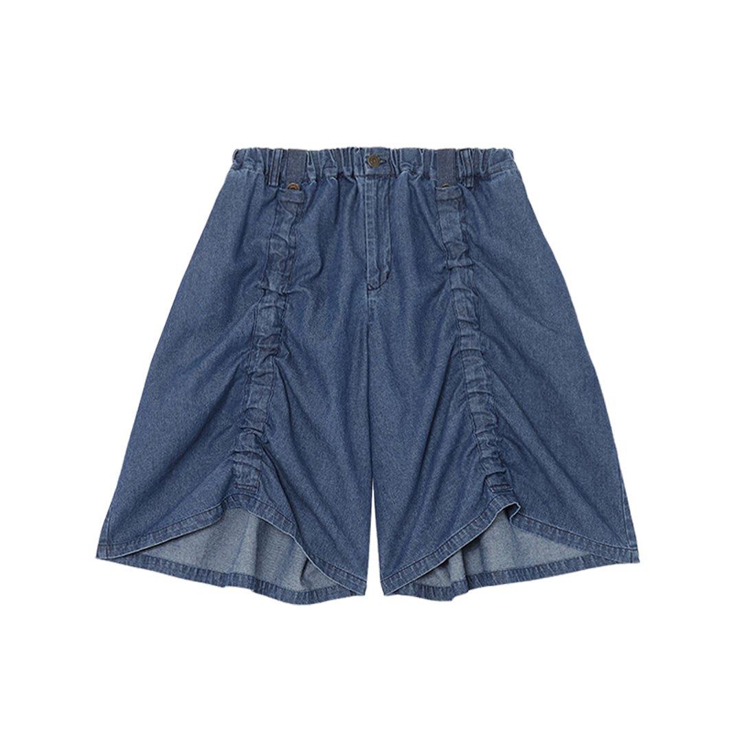 Rhythm Drawstring Short Pants Denim