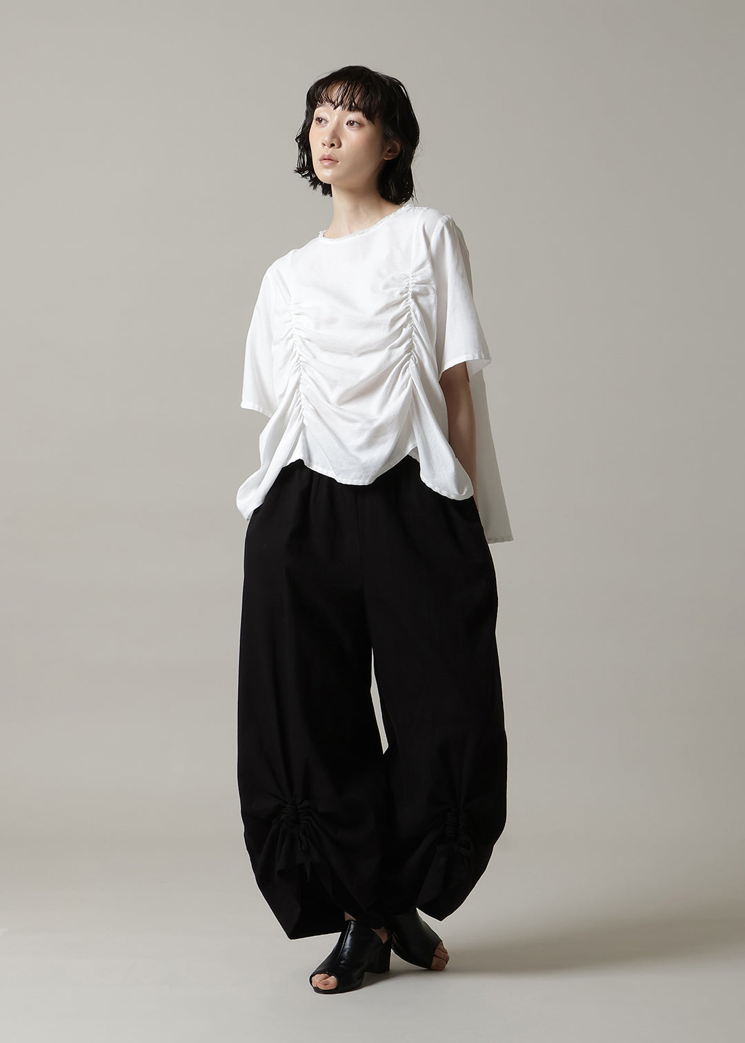 Rhythm Shirring Tops 150tw Khadi