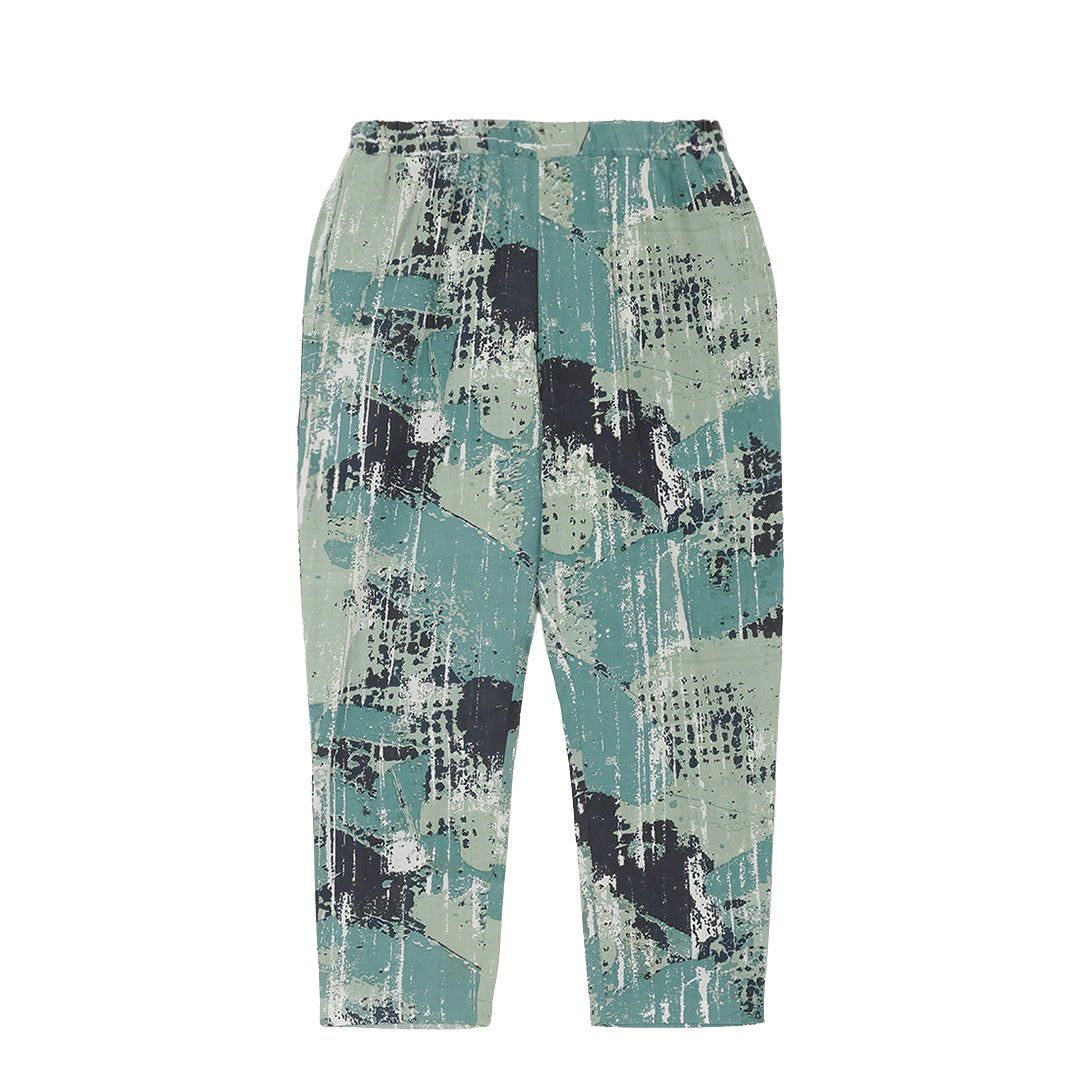 Kaname Simple Pants Printed Khadi