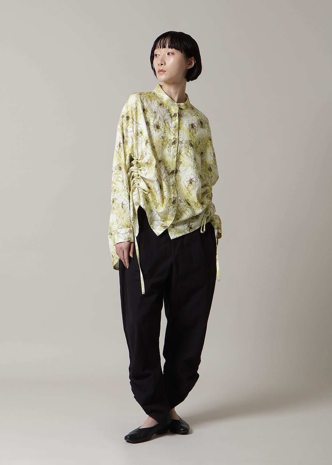 Rhythm Wide Shirt Printed Khadi