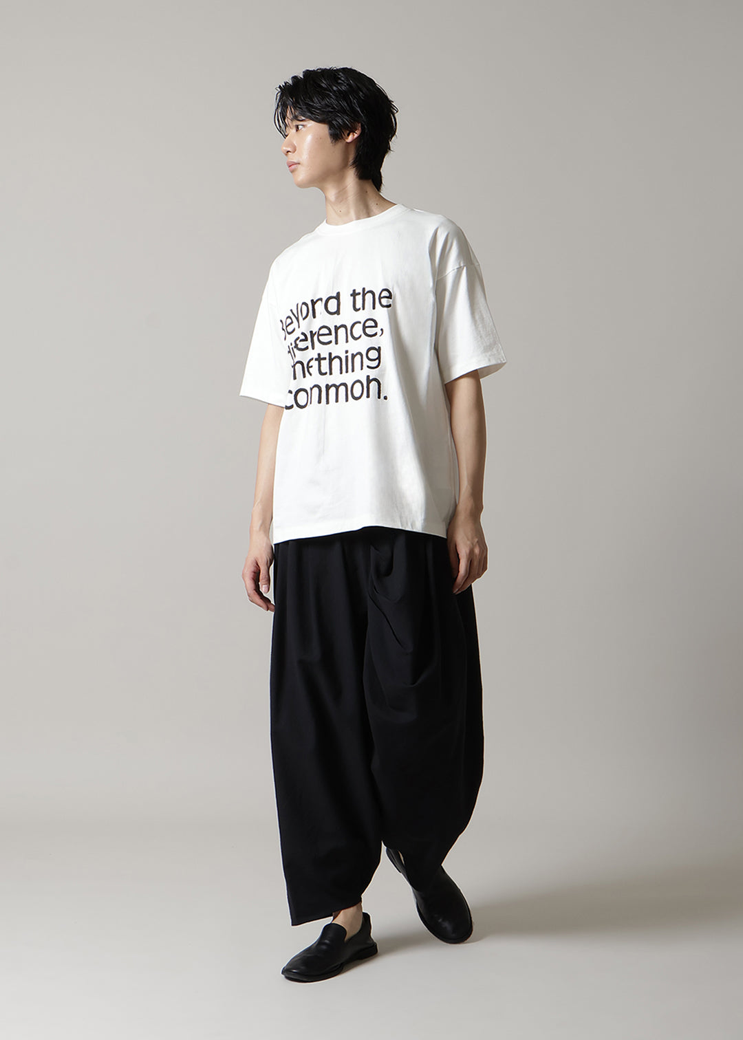 Sculpted Drape Pants 150dt tw Khadi