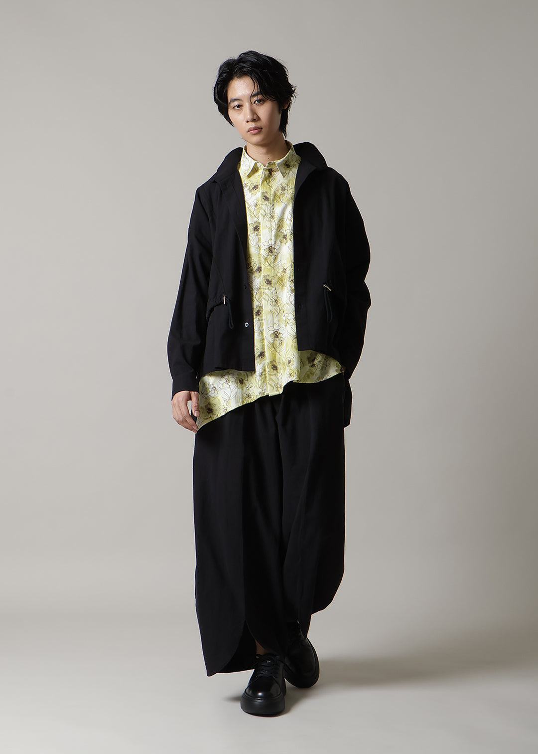 Rhythm Scarf Blouson 56dt Khadi