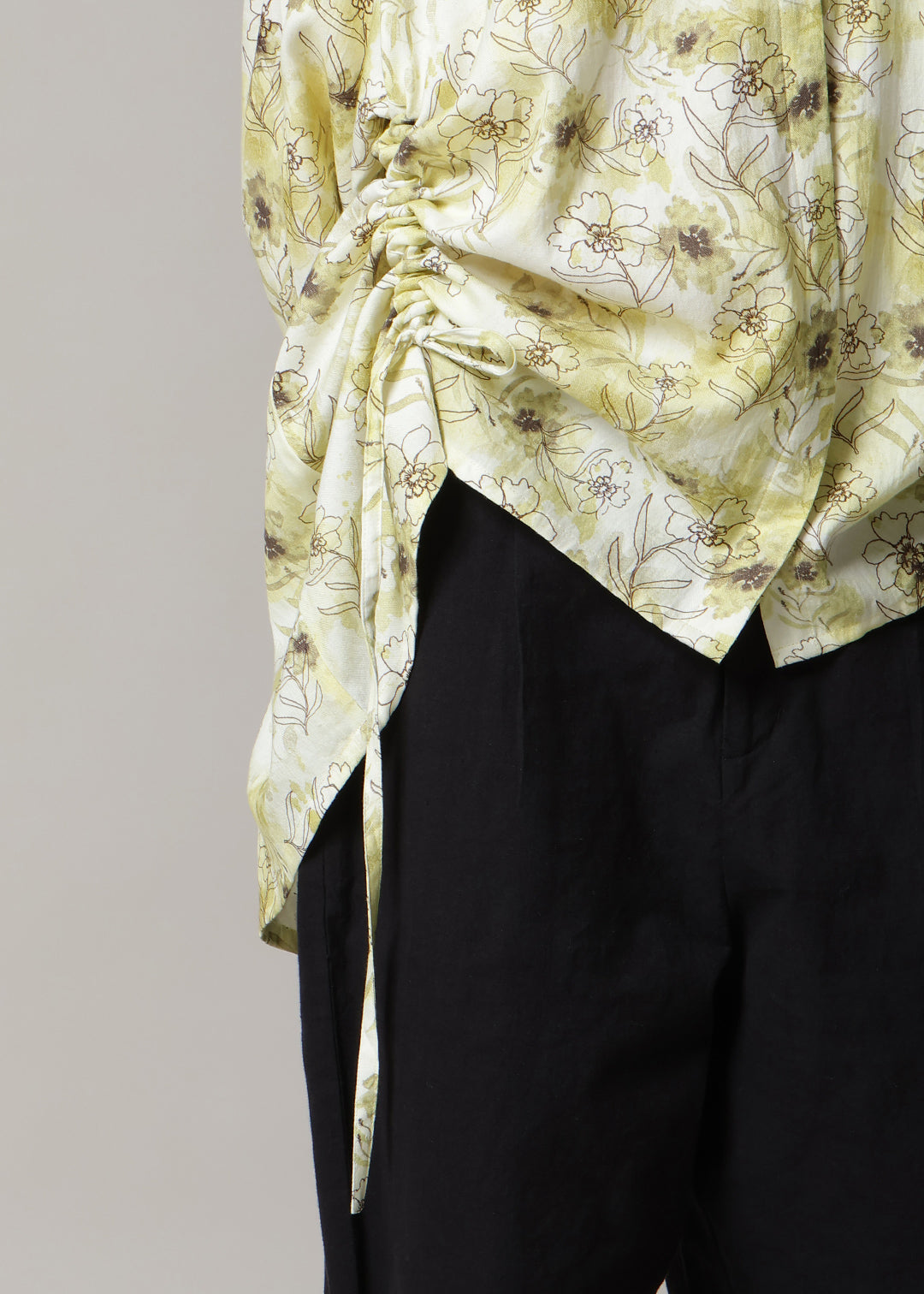 Rhythm Wide Shirt Printed Khadi