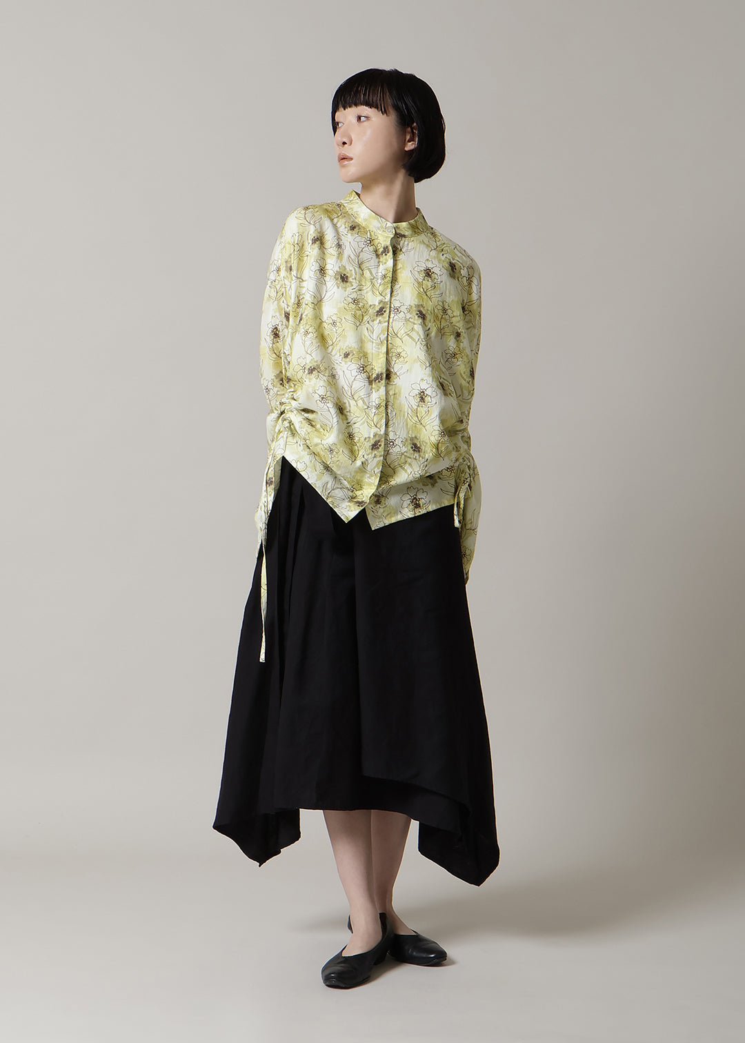Rhythm Wide Shirt Printed Khadi