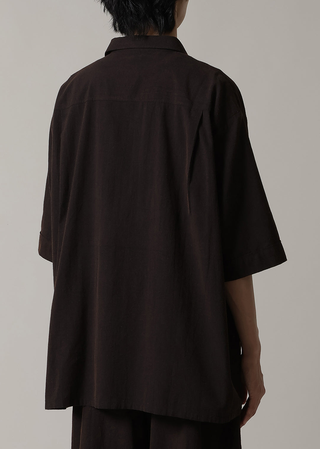Kaname Open Collar SH Washed 56s