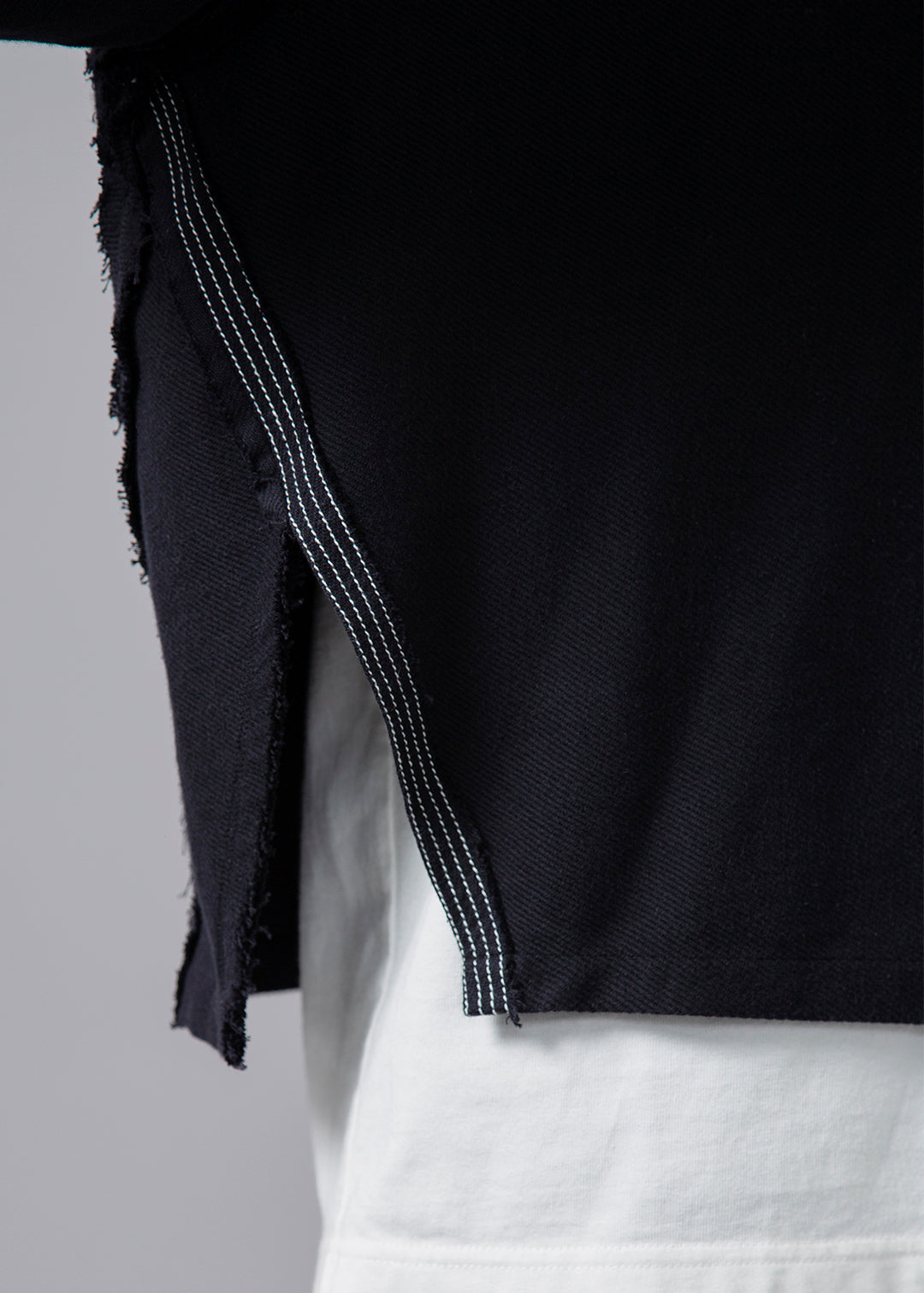 Play Contrast Stitch Top 40tw Khadi