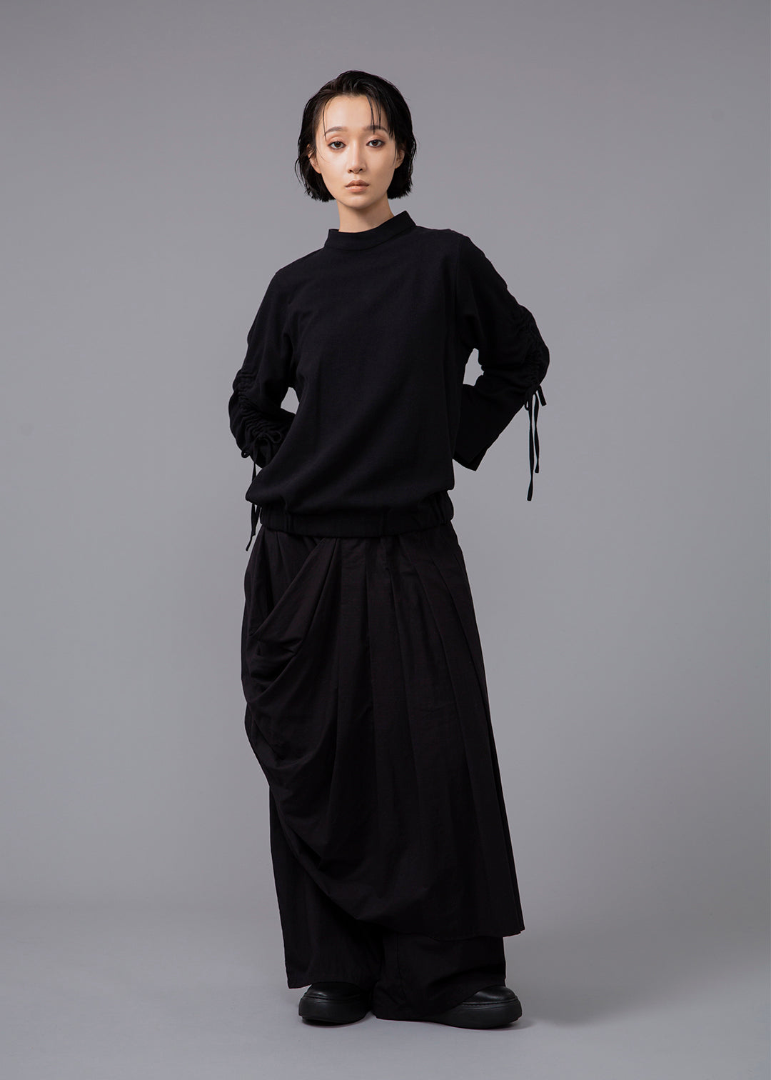 Rhythm Drawstring SL Top 56tw Khadi