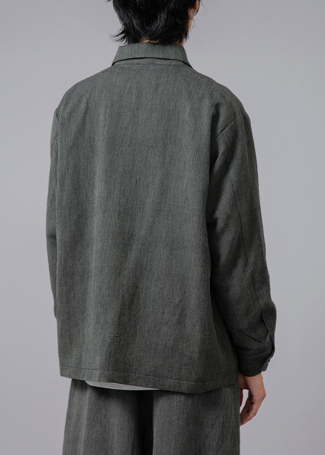 Kaname Offset Front Outer WoolKhadi