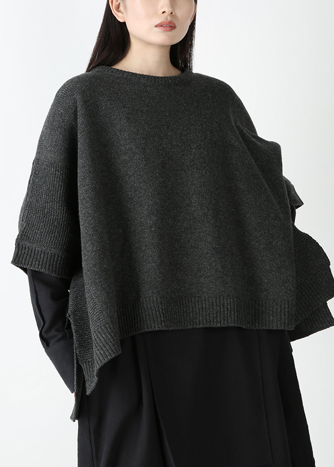 5gg Lamb Wool Square Sweater