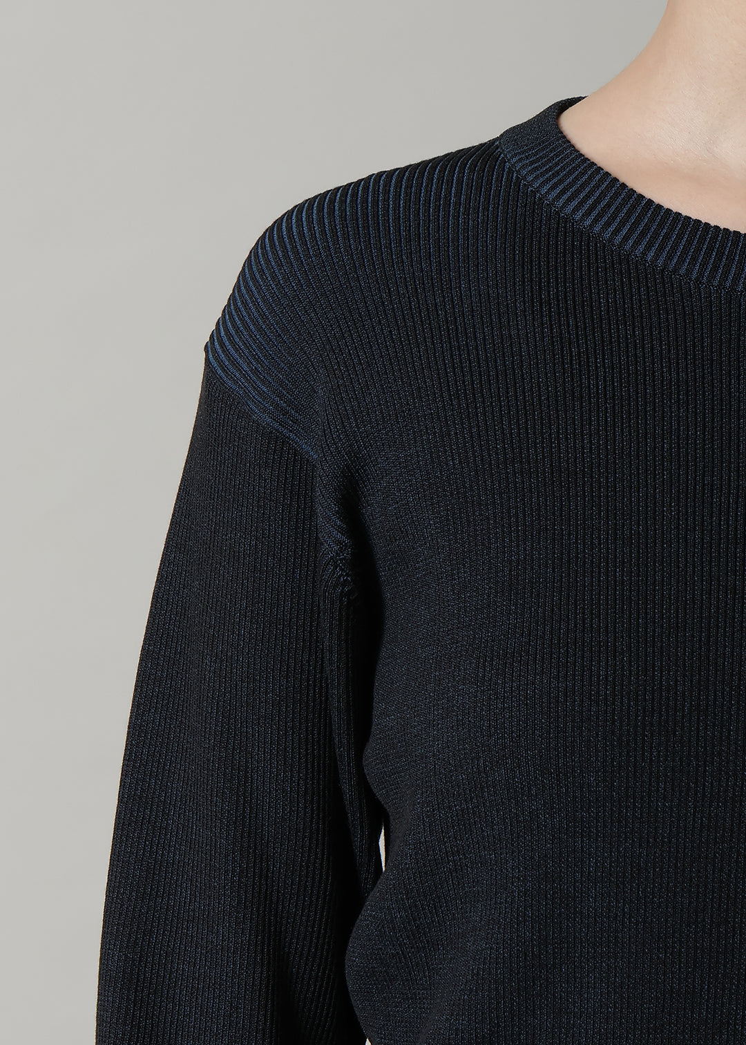 Accordion Long Knit 14gg Cotton