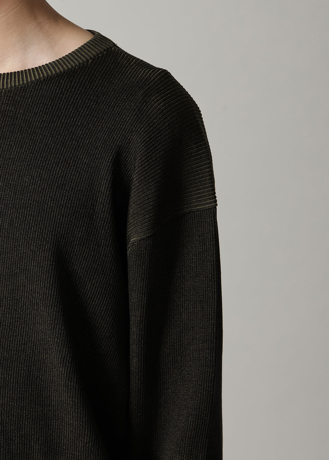 Accordion Sweater 14gg Cotton