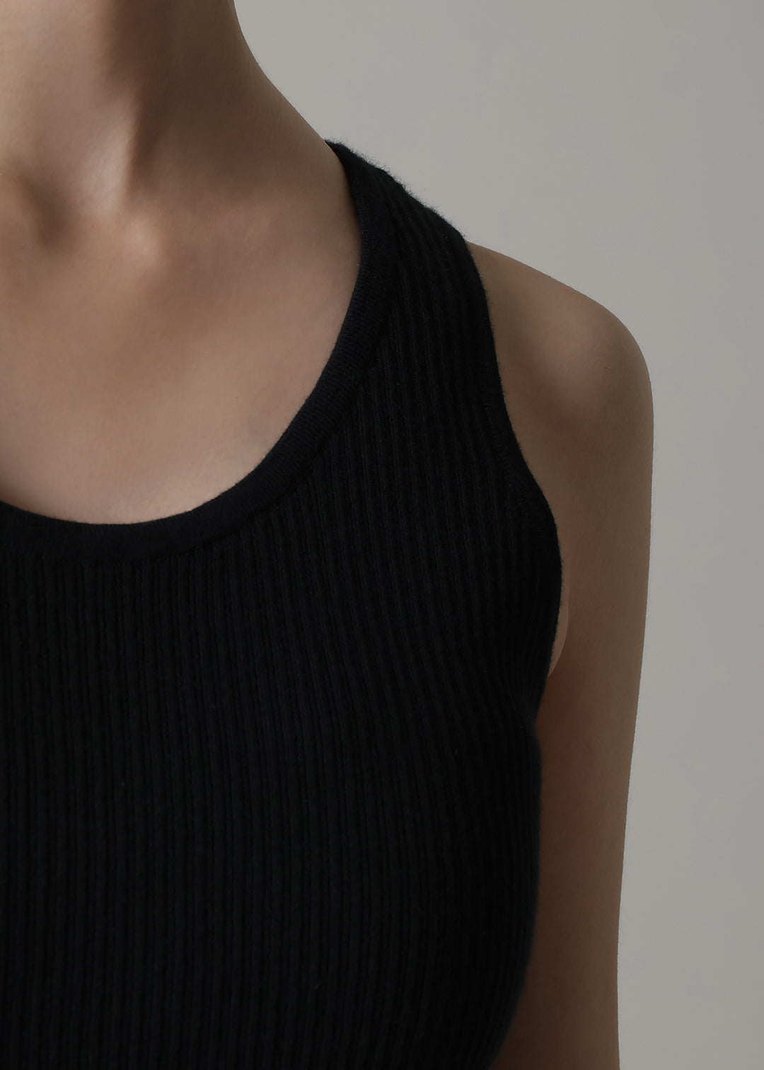 14gg Cotton Round Neck Tanktop