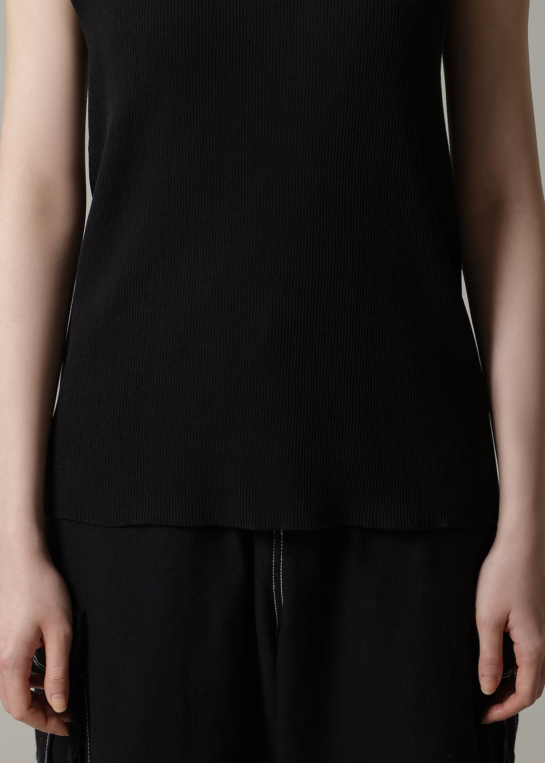 14gg Cotton Boat neck tanktop