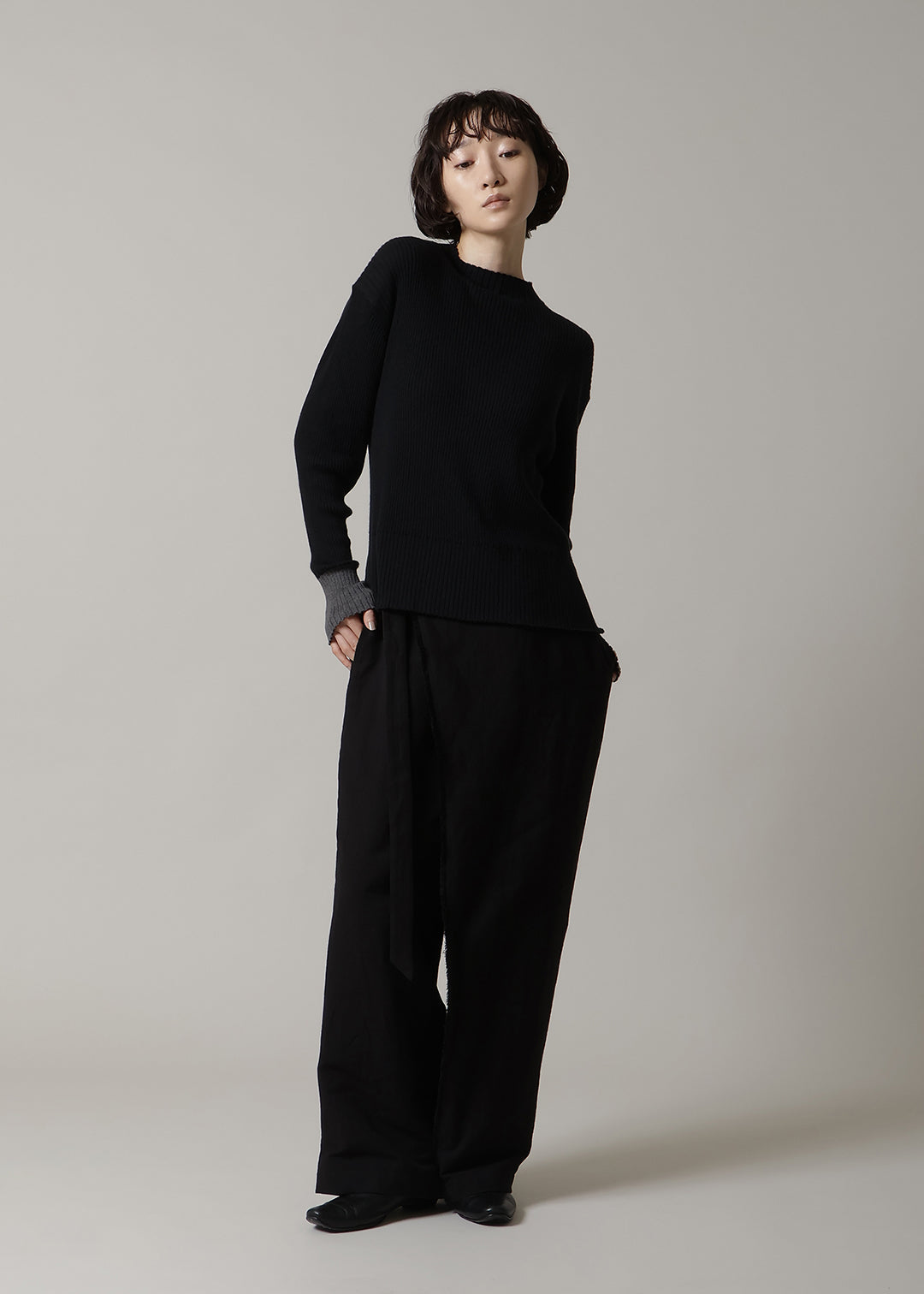 Obi Wrap Pants Linen Khadi