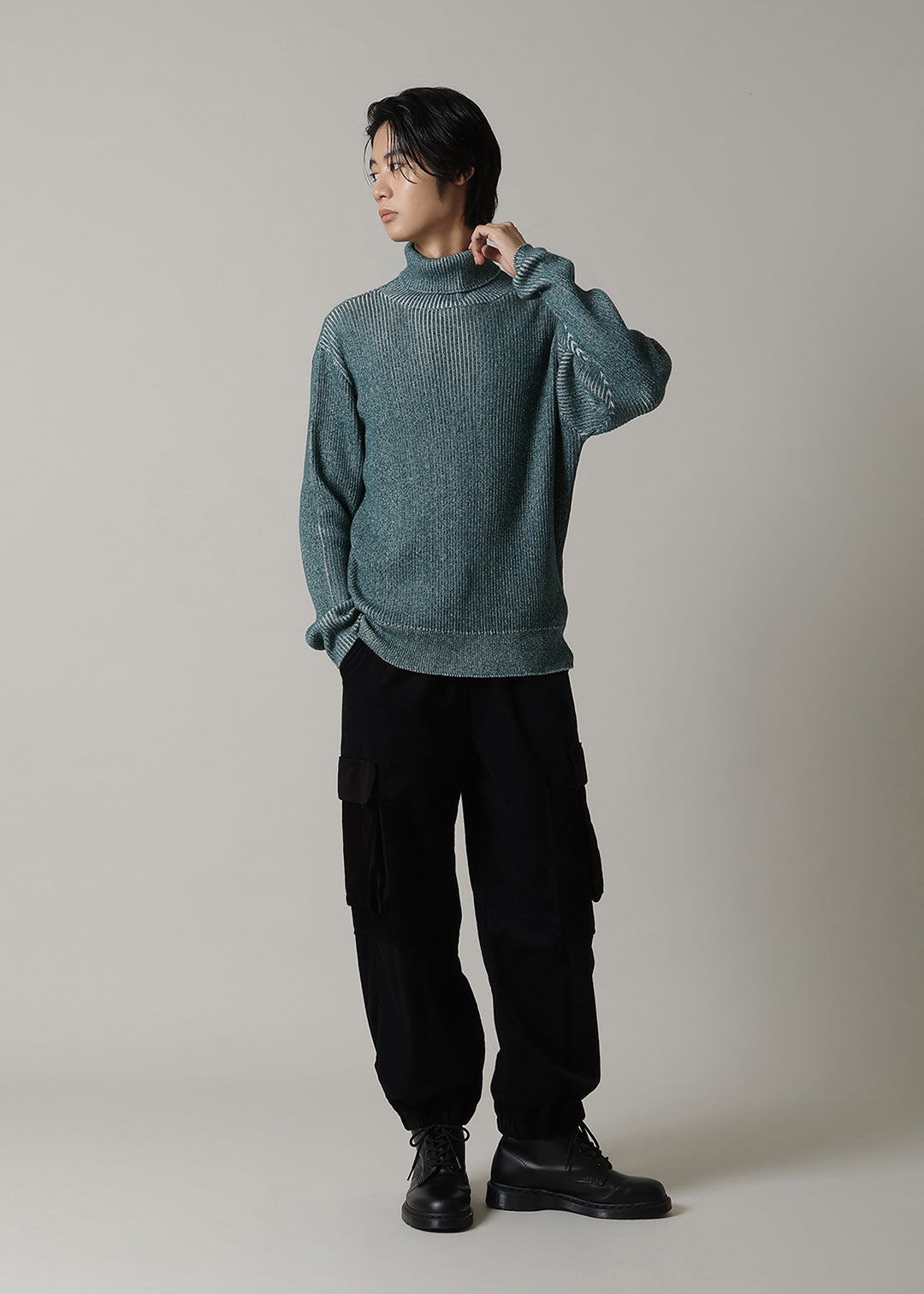 Accordion T/N Sweater 7gg Cotton