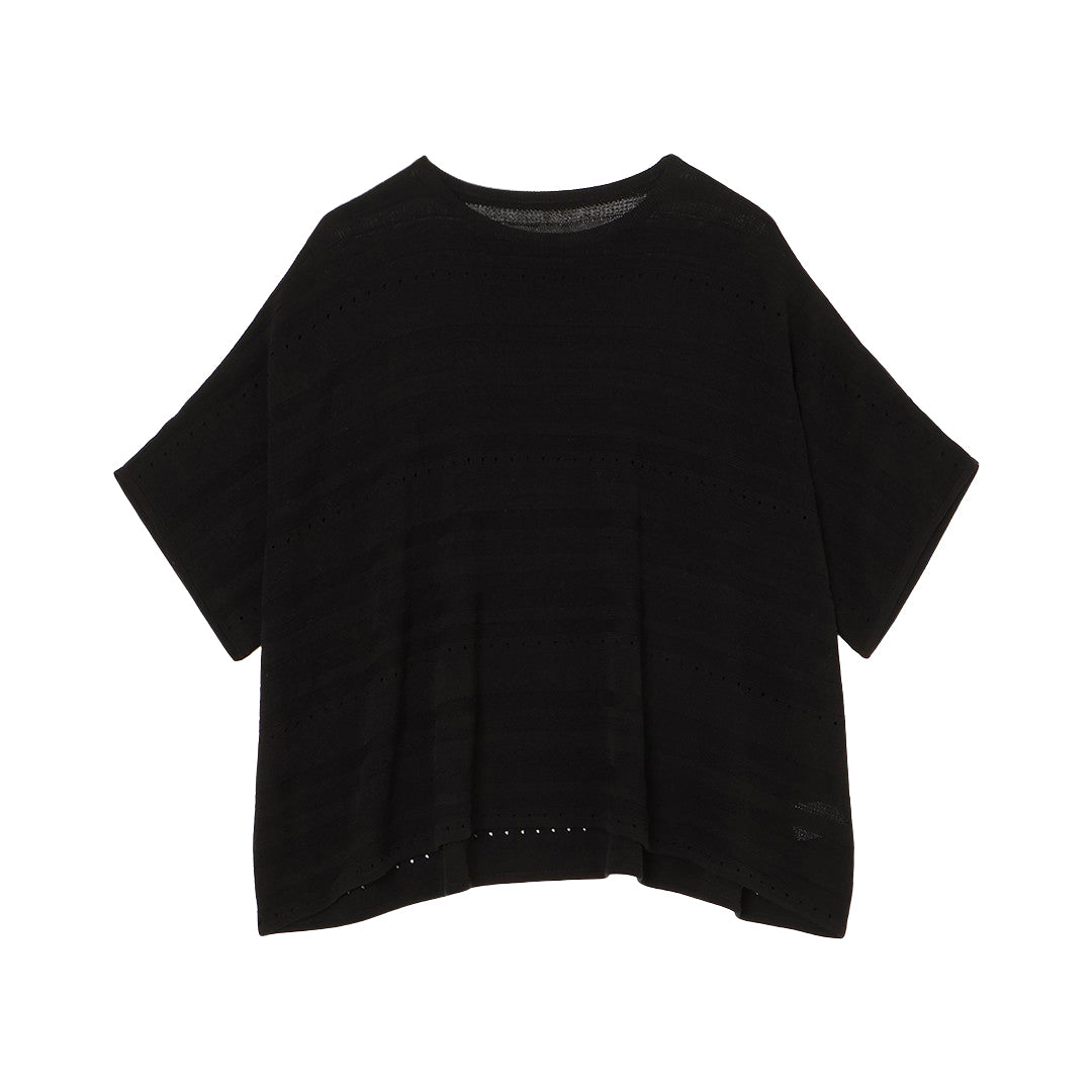14gg Cotton Random Knit Pullover