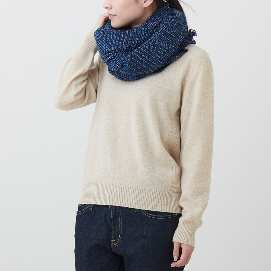 Multi Color Waffle Weave Stole